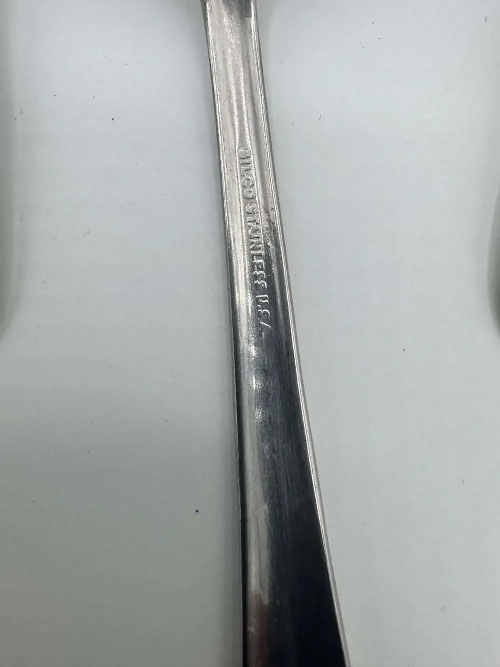 Silco Stainless USA Teaspoons Glossy Fluted Handle Set of 6